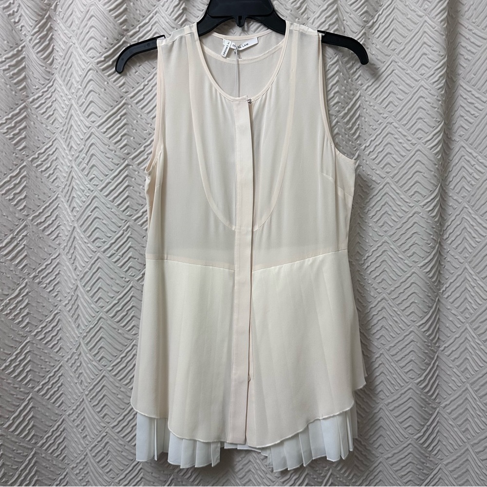 Derek Lam silk sleeveless blouse